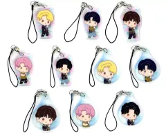 【中古】キーホルダー 全10種セット TOMORROW X TOGETHER アクリルチャーム 「セガ ラッキーくじ TOMORROW X TOGETHER」 D賞