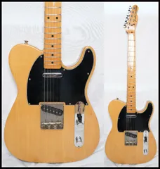 訳ありジャンク扱い※テレキャスター風 ノーブランドエレキギター マットブラック Fender フェンダー Made in Japan Limited Telecaster Raw Ash