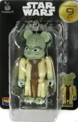 【中古】フィギュア BE＠RBRIC-ベアブリック- 9.ヨーダ 100% 「Happyくじ STAR WARS BE＠RBRIC」 ベアブリック賞