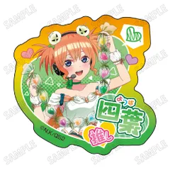 【新品/公式】五等分の花嫁*_描き下ろしアクリルバッジ④中野 四葉 公式グッズ colleize