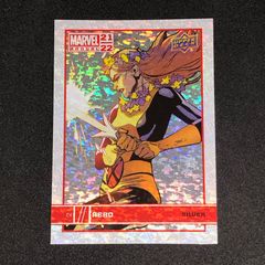 Aero / エアロ 2021-22 Upper Deck Marvel Annual ベースカード Silver Sparkle #2