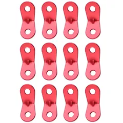 【在庫セール】三角 カタツムリ 3穴 自在金具 2つ目 ロープストッパー ガイラインライナー アルミ ロープテンショナー ガイロープ 長さ調整 TRIWONDER キャンプ用品 テントアクセサリー