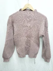 ◇ ◎　●未使用●　⊇ INGNI イング ハイネック 長袖 ニット サイズM モカ レディース P  【1409250008542】