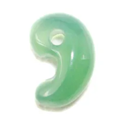 SALE 瑪瑙　月 新潟産青瑪瑙母岩付きポリッシュ ④ | Crystal Moon -Miyazaki Quartz-