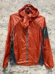 IY973 モンベル mont-bell 長袖 ウィンドブレーカー オレンジ L