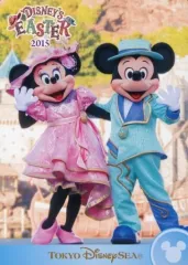【中古】キャラカード [単品] ミッキー＆ミニー 東京ディズニーシー ディズニー・イースター2015コレクションカード 「ディズニー」 東京ディズニーリゾート限定