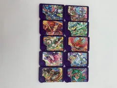 086[PK]Y977(カード) ポケモンフレンダ 2弾 スーパートレジャー 10種コンプセット  やや傷や汚れあり 9/9出品