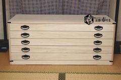桐たんす　桐タンス 桐箪笥  5段 ５段 着物用 国産品  桐たんす KT-5