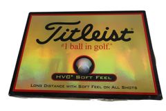 【新品】Titleist(タイトリスト) ゴルフボール 白 1ダース HVC SOFT FEEL ゴルフ用品 2412-0402 新品