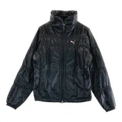 サイズ：M PUMA GOLF プーマゴルフ  2WAY 中綿 ジップジャケット  ブラック系 [240101398675] ゴルフウェア レディース ストスト