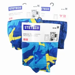 ユニクロ UNIQLO パンツ まとめ3点 SPRZ NY ステテコ グラフィック ショート ディズニー イージー 総柄 M 紺 ネイビー 青 ブルー /GV