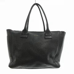 FURLA カプリッチョ 2WAY トートバッグ レザー 黒 イタリア製 FURLA カプリッチョ 2WAY トートバッグ レザー 黒 イタリア製