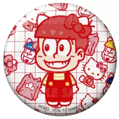 【中古】バッジ・ピンズ(キャラクター) おそ松×ハローキティ(キャラクター柄) 「おそ松さん×サンリオキャラクターズ トレーディング缶バッジ」