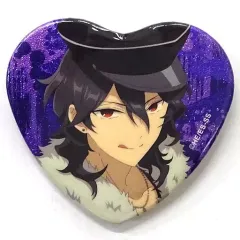 【中古】バッジ・ピンズ 朔間零 「あんさんぶるスターズ! Starry Stage 3rd ハート型グリッター缶バッジ」