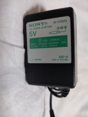 【SONY ソニー】 ACアダプター AC-ET507K