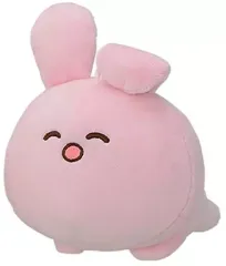 【中古】ぬいぐるみ うさぎさん 寝そべりモアプラスぬいぐるみ“P丸様。＆うさぎさん＆くまくん” 「P丸様。」