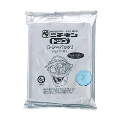 【メール便発送】固形燃料 アルミ箔付 25g×20個 セット トップ・トレーパックA-25g ニチネン 鍋 コンロ 土鍋 かまど 一人鍋 宴会 卓上 陶板焼き 料亭 旅館 日本製のサムネイル