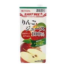 EASTBEE りんご ジュース 1L ( 100％ / アップル ) [ 203006 ]のサムネイル
