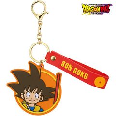 드래곤 볼 DAIMA Goku (미니) 고무 마스코트가있는 키 체인 스케이터
