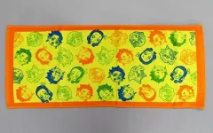 【中古】雑貨 炭治郎＆禰豆子＆善逸＆伊之助 フェイスタオル 「鬼滅の刃 吾峠呼世晴原画展」