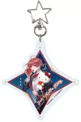 【中古】キーホルダー 土萌羊＆ハローキティ 「Starry☆Sky×サンリオキャラクターズ 星型ナスカンアクリルキーホルダー 01.Spring＆Summer」