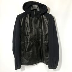 EMMETI ゴートスキン スエード フード付きブルゾン (48) - メルカリ