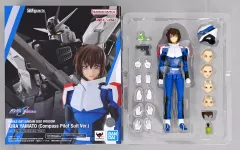 【中古】フィギュア S.H.Figuarts キラ・ヤマト(コンパスパイロットスーツVer.) 「機動戦士ガンダムSEED FREEDOM」 魂ウェブ商店限定のサムネイル