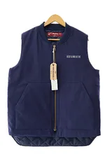 HIDE AND SEEK】Down Vest(23aw) BLACK (ハイドアンドシーク