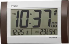 2024年最新】CITIZEN シチズン 目覚まし時計 電波時計 カレンダー