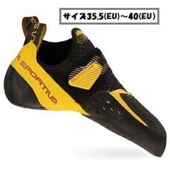 【 即納 】 スポルティバ ソリューション コンプ ( Black / Yellow ) | La Sportiva SOLUTION COMP　サイズ35.5(EU)～40(EU）