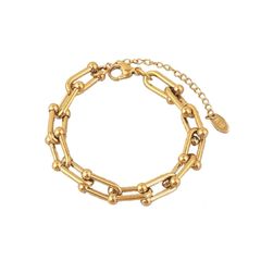 【大人気！】シルバー サージカルステンレス ゴールド チェーン 金属アレルギー対応 太め 人気 レディース ギフト ブレスレット プレゼント Moonstan