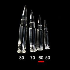 モールドファクトリー　NATO弾モチーフ　60mm　レジン用シリコンモールド　UVレジン対応 弾丸モールド