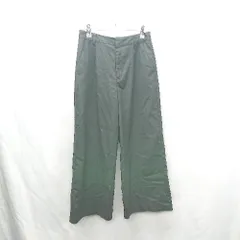 ◇ Θ opaque.clip オペークドットクリップ 後ろウエストゴム スラックスパンツ サイズM ブラック レディース E  【1502030032413】