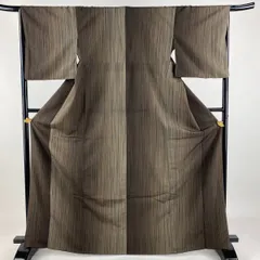 【未使用　トールサイズ】本塩沢　やまだ　雪の中のきれ　単衣　裄丈68 身丈170 未使用 トールサイズ】本塩沢 やまだ 雪の中のきれ 単衣 裄丈68