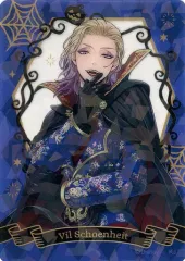 【中古】キャラカード ヴィル・シェーンハイト(縦向き/ホログラム) 「ディズニー ツイステッドワンダーランド スケアリー・ドレスver. トレーディングクリアカード」