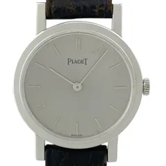 ピアジェ PIAGET トラディション 928349 腕時計 WG レザー 手巻き シルバー レディース 【中古】のサムネイル