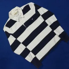 POLO RALPH LAUREN(ポロラルフローレン) ブラック:ホワイト ストライツ 長袖 Tシャツ