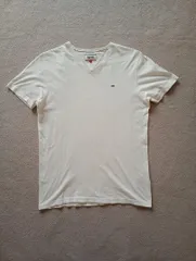 HILFIGER DENIM ヒルフィガー VネックTシャツ M