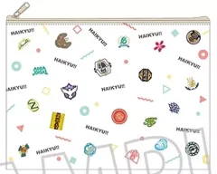 【中古】バッグ モチーフデザイン フラットポーチ 「ハイキュー!!」