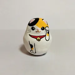 ミニ張り子 招き猫 豊後七福だるま HARIKOCAT