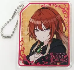 【中古】キーホルダー 緋田美琴 描き下ろしCoLotta 「アイドルマスター シャイニーカラーズ×animatecafe Legend of SHINY COLORS」