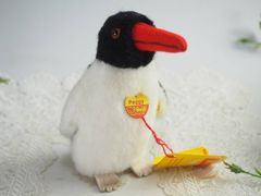 送料無料★シュタイフ★Peggy Penguin 12cm ID's完品★ペンギンのペギー★Steiff