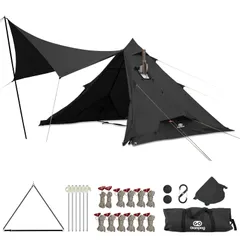 新品未使用】GOGlamping 際し ワンポールテント1人用/ポール