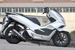 Valiente PCX125 PCX150 バイクマフラー 2BJ-JF81 2BK-KF30 2018年～2020年モデル対応 Corto コルト チタンソリッド マフラー スポーツタイプ カスタム パーツ ドレスアップ 社外品 ホンダ バリエンテ