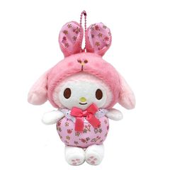 サンリオ　マイメロディ　フラワーバニー　マスコットぬいぐるみ　