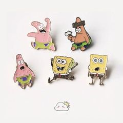 スポンジ・ボブ キャラクターピン9種セット
