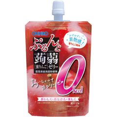オリヒロ ぷるんと蒟蒻ゼリー カロリー0 蜜りんご 130ｇ【8個セット】 まとめ買い