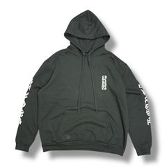 CHROME HEARTS アームプリント スクロール スウェット パーカー クロムハーツ XL　90525A2