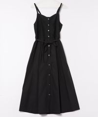匿名配送【新品・未使用】黒 ブラック L ビスチェ レース キャミワンピース