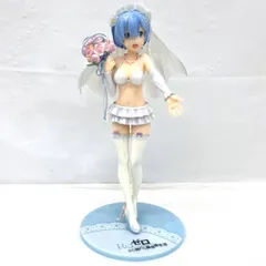 ジャンク  Re:ゼロから始める異世界生活  レム ウェディングver 1/7スケール 現状品